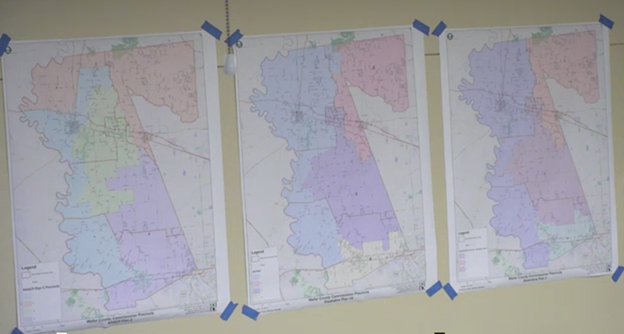 Waller County had three map options, all of which expanded the geographic size of Precinct 1 in order to get enough population to balance it with the other three precincts in the county. In the end, one was chosen that makes for a compact Precinct 4, which includes Brookshire, Pattison and part of Katy.